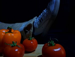 Gruselige Fotos - voll vegan